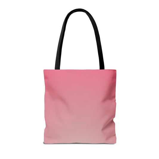 Affirmation Tote Bag — “You are part of the universe” Pink Spiritual Shopper