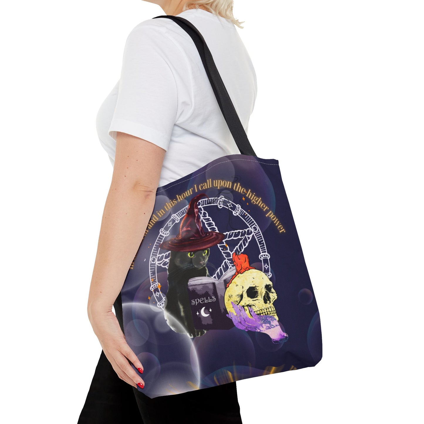 Spellbound Familiar Tote - Midnight Invocation Edition🕯️