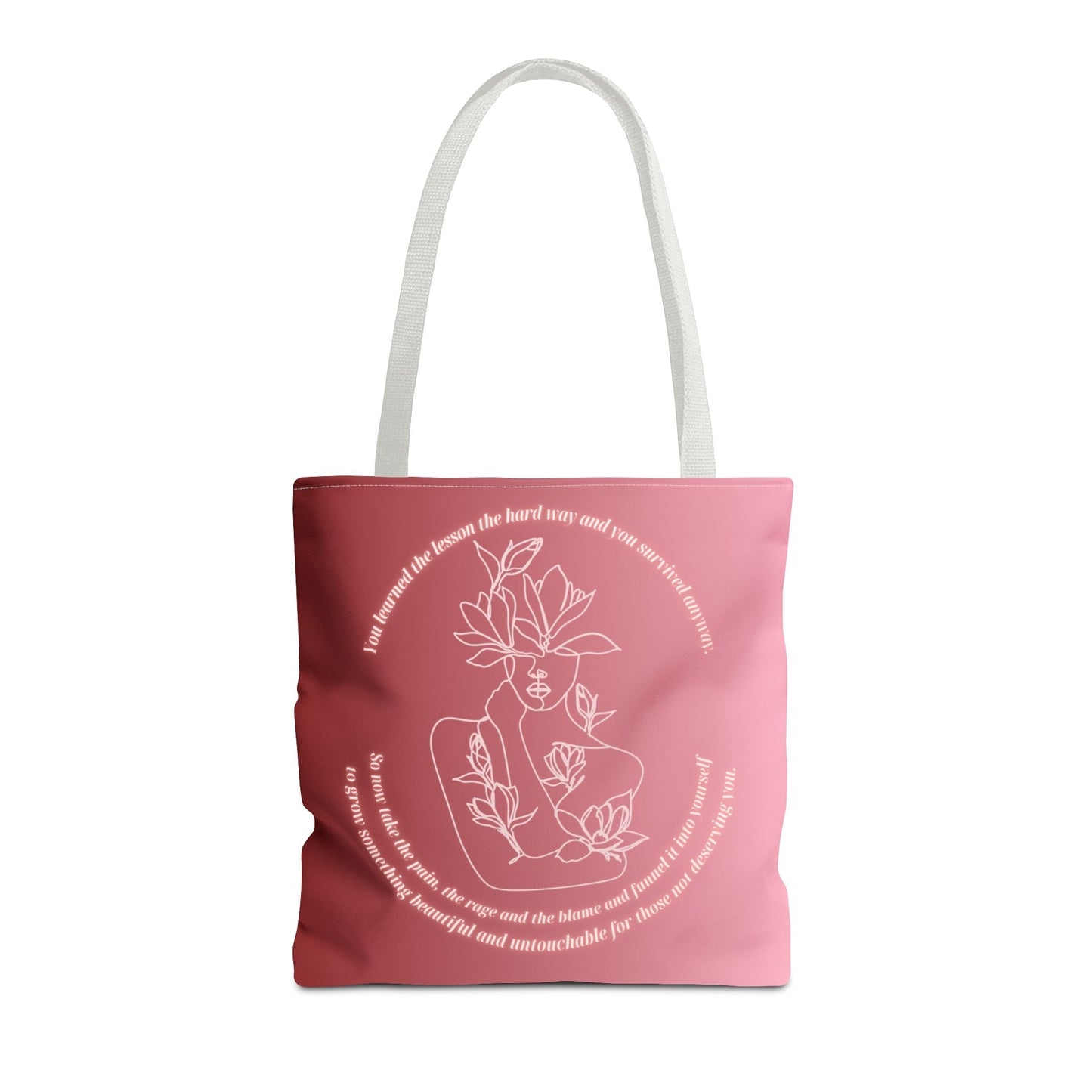 Butterfly Empowerment Tote – Flourishing Goddess Design | Spiritual & Eco-Friendly Tote Bag