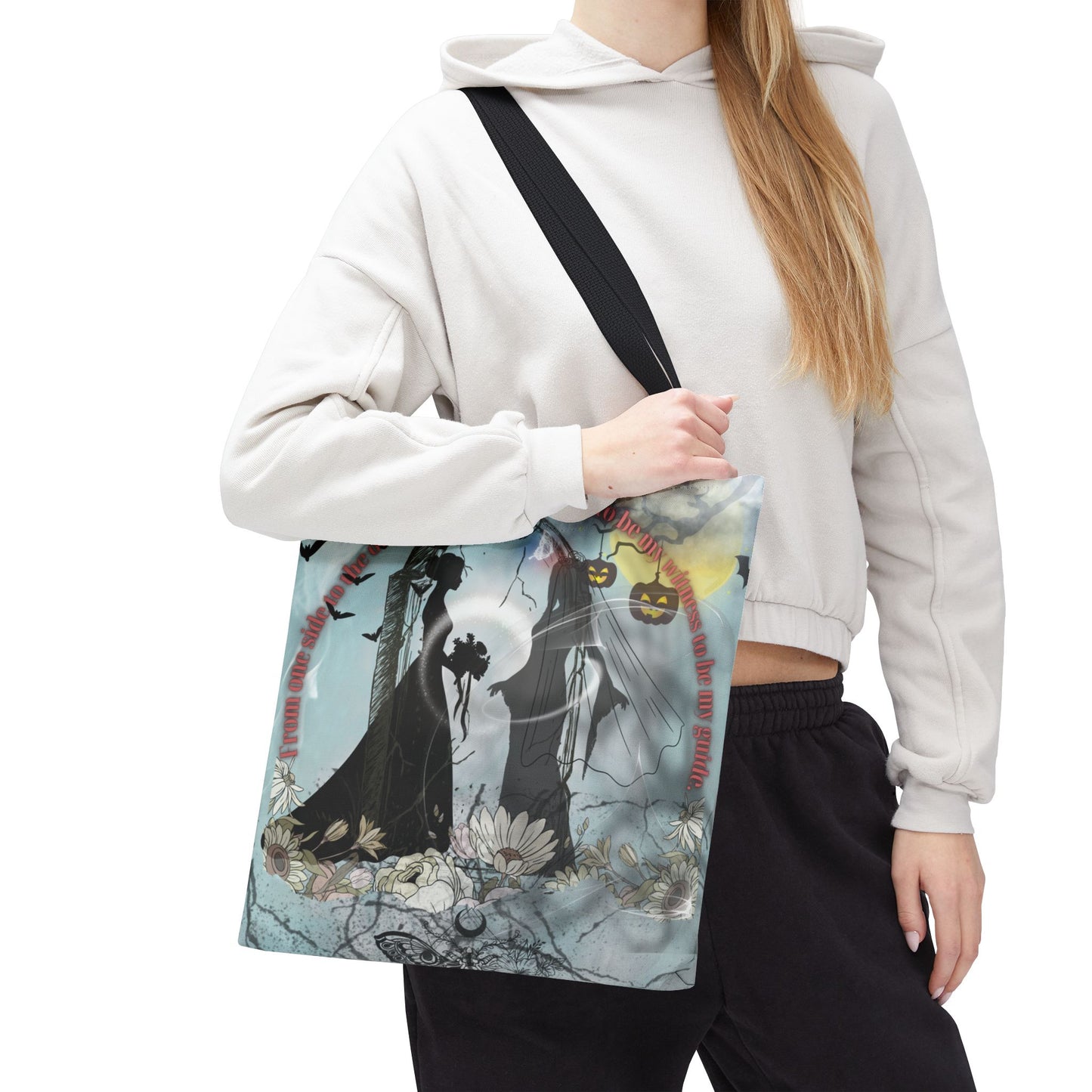 The Ancestral Veil Tote — From One Side to the Other